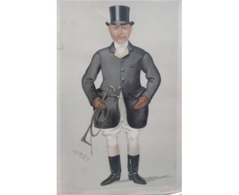 After Vanity Fair- fox hunting prints by Spy 