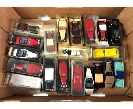 Twenty Solido 1/43 scale diecast vintage &amp; classic model cars,&nbsp;most boxed. (20)