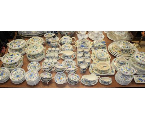 An extensive Masons Ironstone Regency pattern tea and dinner service