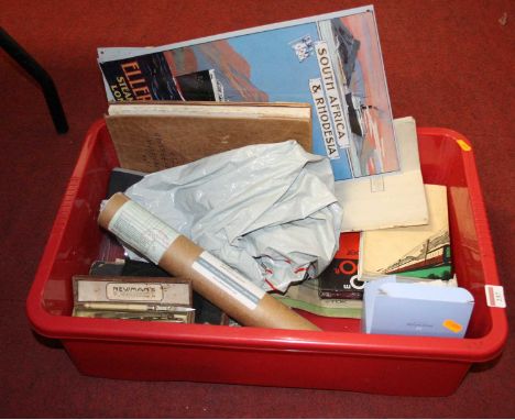 A collection of miscellaneous items to include 20th century enamel bread bin, Wedgwood porcelain mug, holy bible, draughtsman