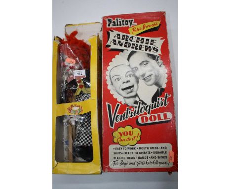 A Pelham Puppet Bimbo, SL17; together with a Pallitoys Playthings Archie Andrews ventriloquist doll, boxed (2)Condition repor