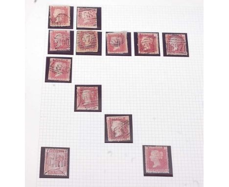 Great Britain, an album of stamps to include 1d reds, 1d lilac with Army Official overstamp and 1935 Silver Jubilee etc, toge