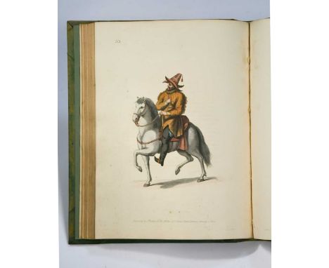 [ALEXANDER (William)]  The Costume of the Russian Empire. London: W. Miller 1803, folio, with 69 (of 73) hand coloured plates