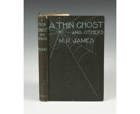 JAMES (M R) A Thin Ghost and Others, 1st edition, London: Edward Arnold, 1919, 8vo, slight minor spotting including to edges,