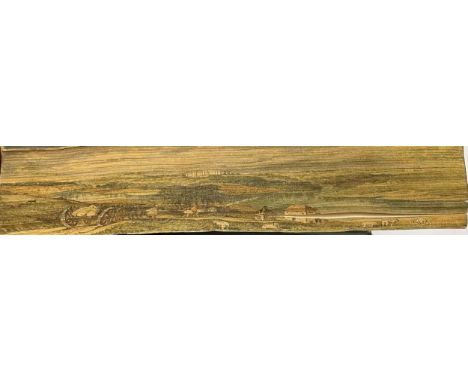 Fore-edge paintings.  SCOTT (Walter) The Lay of the Last Minstrel, 3rd edition, 1806, 8vo, engraved half title, engravings by