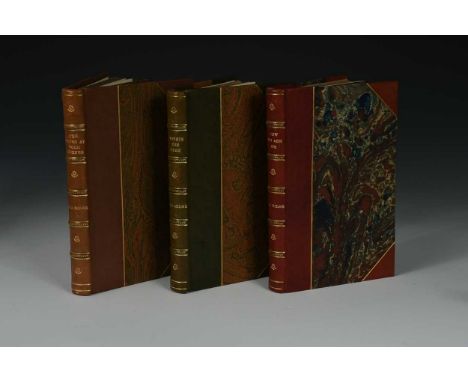 MILNE (A A) Winnie-the-Pooh, 1926; The House at Pooh Corner, 1928; Now We Are Six, 1927; 1st editions, 8vo, clean copies in m
