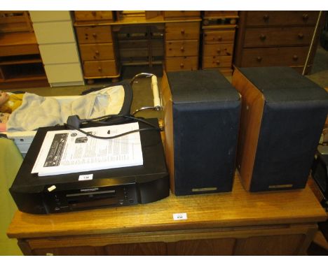 Marantz CD Player CD6003 and a Pair of Sonus Faber Concertino Speakers Serial No. 5104 