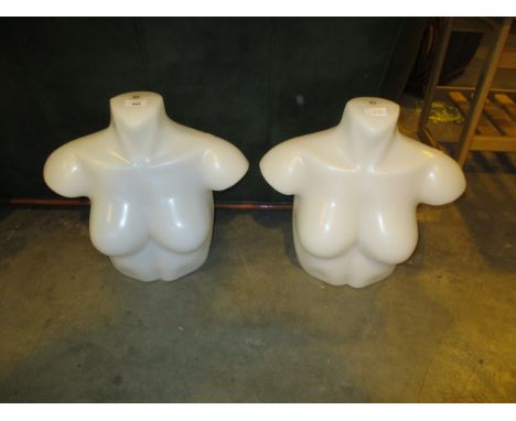 Two Mannequin Busts 