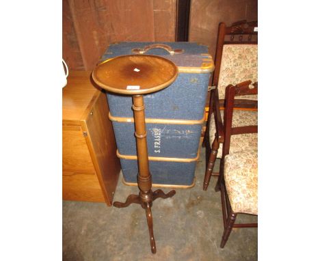 Vintage Trunk and a Torchere 