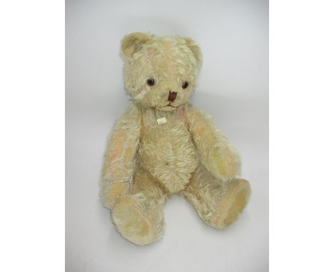 Vintage Jointed Teddy Bear with Growler 