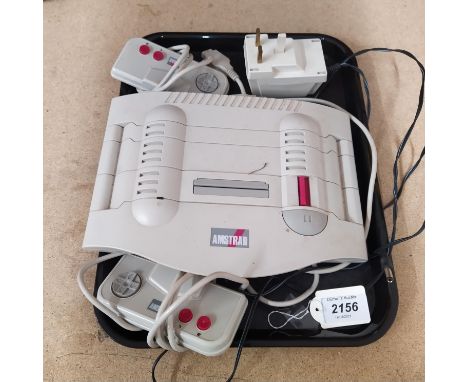 A vintage Amstrad GX 4000 games console