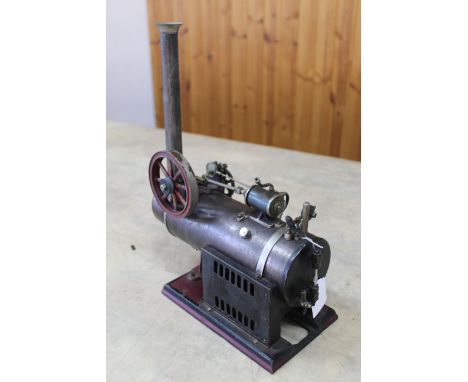 A Schoenner c1920 stationary steam engine (107/125)