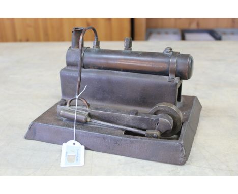 An early metal stationary steam engine