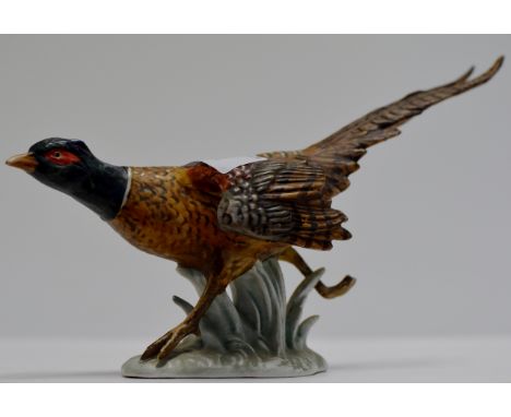 GOEBEL HAND PAINTED PHEASANT ORNAMENT     