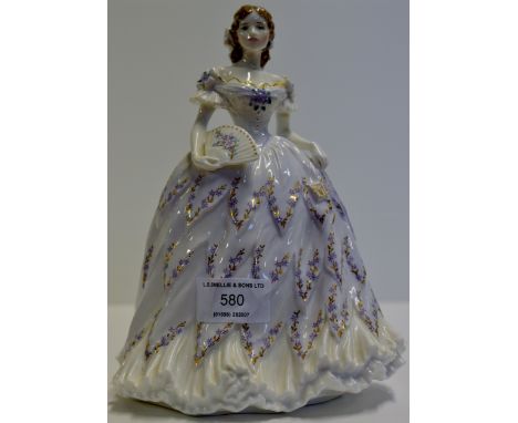LIMITED EDITION ROYAL WORCESTER FIGURINE ORNAMENT "THE LAST WALTZ" NUMBER 7535 / 12500 WITH CERTIFICATE     
