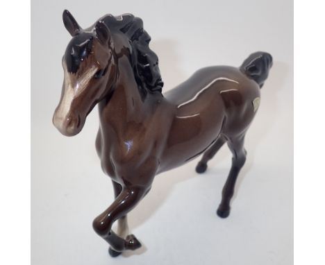 Beswick prancing Arab horse model