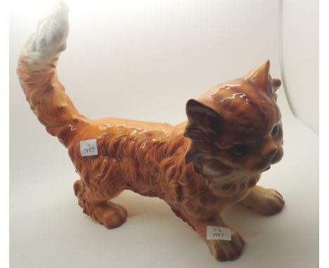 Large Goebel fireside cat