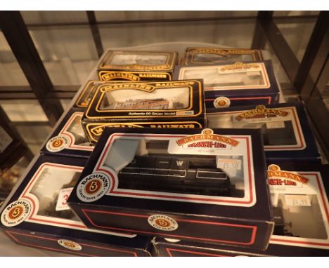 Ten boxed Mainline and Bachmann railways freight wagons