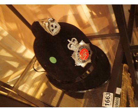 Original Greater Manchester Police helmet