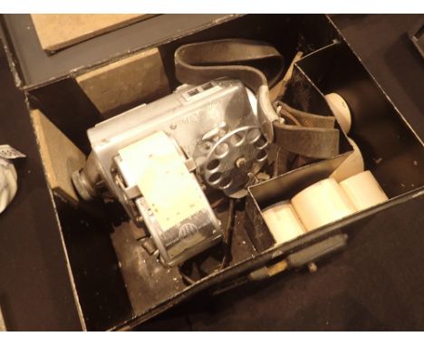 Boxed vintage dial ticket issue machine   CONDITION REPORT:  Mechanism stiff but appears to work.