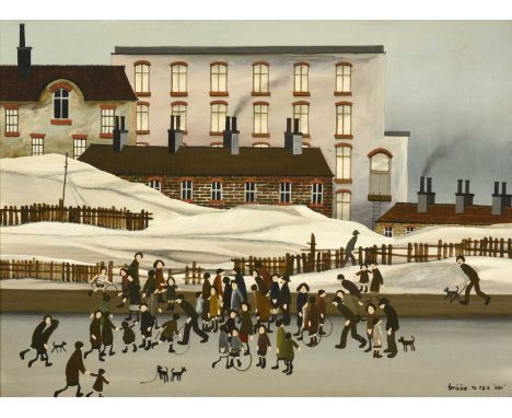 Brian Shields (Braaq) FBA (1951-1997)"Just Spent Me Mum's Milk Money on This"Signed and dated (19)76, inscribed "Ann", inscri
