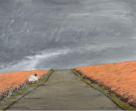 Peter Brook (1927-2009)"Sun and Wind"Signed and inscribed, oil on board, 40.5cm by 50cmProvenance: From the Artist's EstatePr