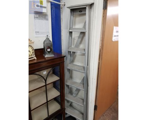 VINTAGE ALUMINIUM STEP LADDERS BY LYTE 
