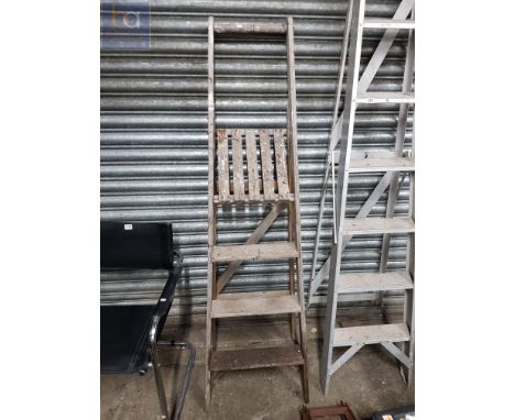 VINTAGE SLINGSBY FOLDING STEP LADDERS 