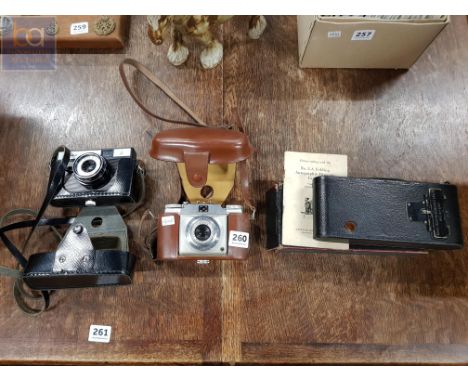 3 VINTAGE CAMERAS 