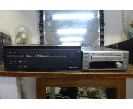 A Rogers T75 Series 2 tuner and a Denon UD-M3 CD receiver