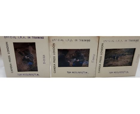 SET OF PROJECTOR SLIDES (3) - OFFICIAL IRA IN TRAINING