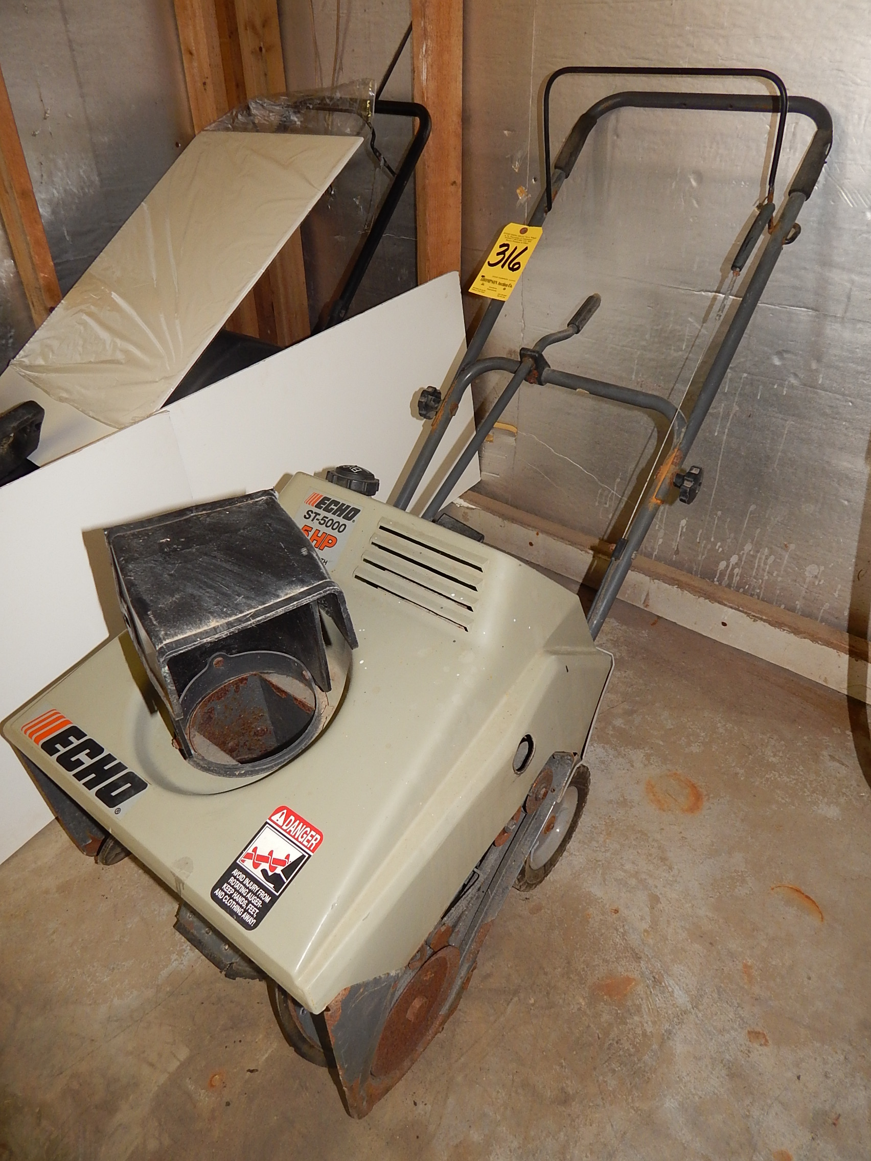 Echo ST5000 21" Snow Blower, 2 Cycle Engine