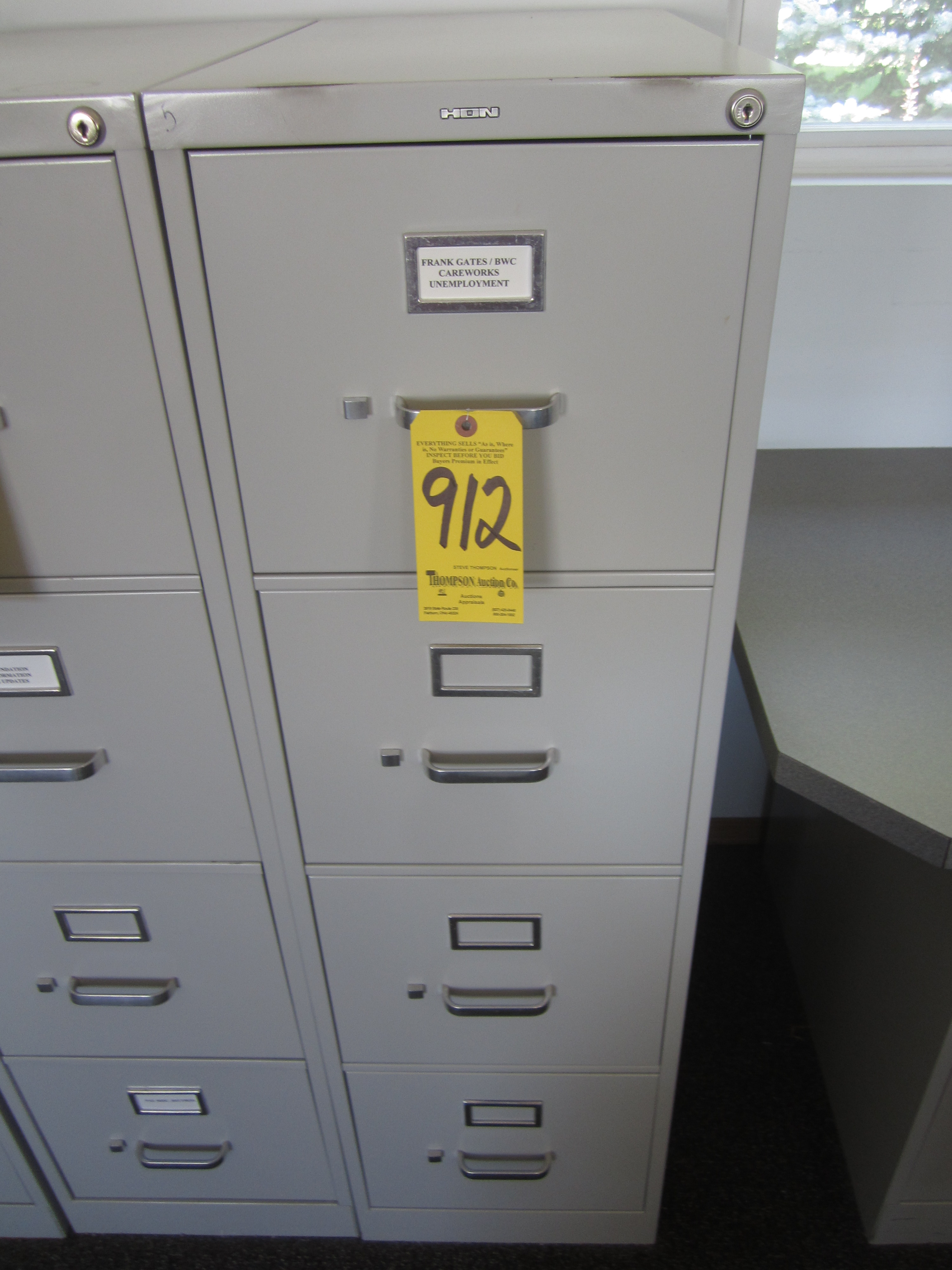 HON 4-Drawer File Cabinet