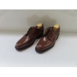 Pair of leather loafers - size unknown