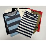 8 x assorted T-shirts including Ralph Lauren, GANT and Puma etc. - size XXL