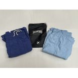 2 x Pairs of Vilebrequin board shorts (Navy and Blue) - size XXXL