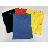 4 x POLO by R. Lauren & Co T-Shirts - size XXL custom fits