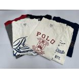 8 x POLO by R. Lauren & Co T-shirts - size XXL