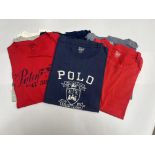 7 x POLO by R. Lauren & Co T-shirts - size XXL