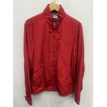 Paul & Shark windbreaker jacket (Red) - size L