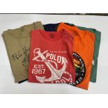 6 x POLO by Ralph Lauren T-shirts - size XXL