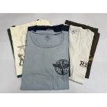 7 x Double RL by Ralph Lauren T-Shirts - size XXL