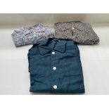 3 x pairs of Derek Rose pyjama's (2 x Paisley; 1 x Herringbone