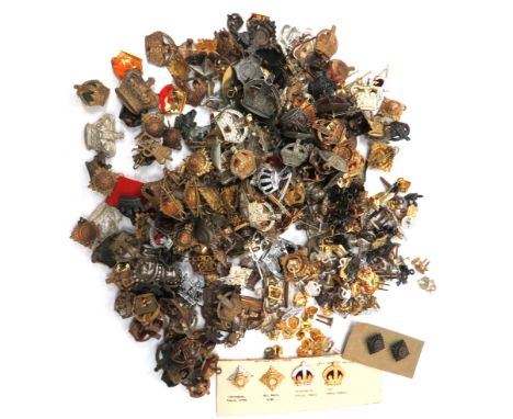 Quantity Of Officer Rankingincluding gilt Kings crowns ... White metal Kings crowns ... Brass Kings crowns ... Gilt Queens cr