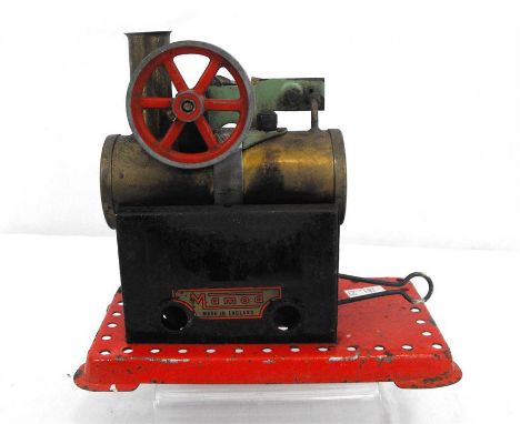 A Mamod stationary engine 
