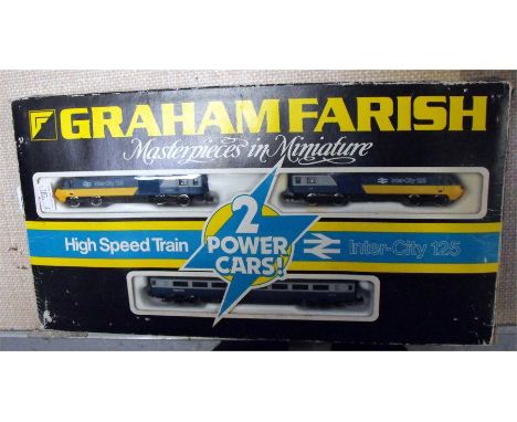 Graham Garish N Gauge Intercity 125 high speed train three car pack (AF) 
