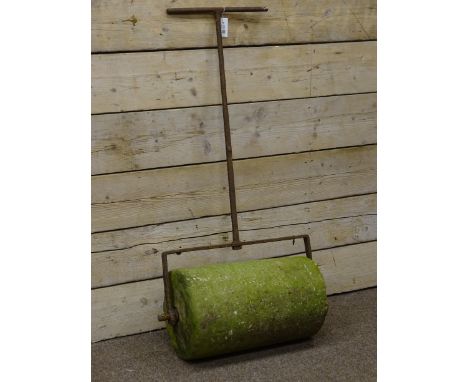 Cylinder stone garden lawn roller