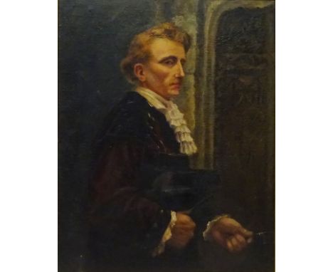 Portrait of a Scottish Gentleman, late 19th/early 20th century oil on canvas mounted onto panel unsigned 52cm x 41cm   Condit