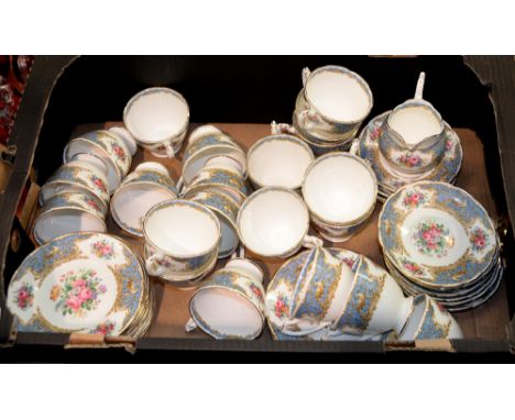A Coalport Montrose tea service, printed mark  Good condition, please note not every piece has been individually inspected
