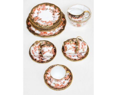 A Royal Crown Derby Imari pattern tea service, 1919, printed and impressed marks pattern 2649  Good condition, please note no